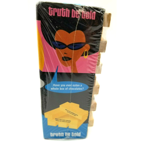 Vintage Game Girls Nite Out: Truth Be Told Secrets Revealed with Every Block NEW - Picture 5 of 12